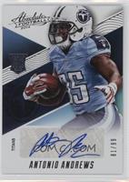 Rookie Autographs - Antonio Andrews #/99