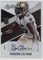 Rookie Autographs - Brandon Coleman #/199