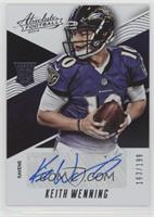 Rookie Autographs - Keith Wenning #/199