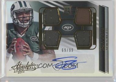 2014 Panini Absolute - [Base] #236 - Rookie Premiere Materials Autos - Tajh Boyd /99