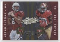 Tre Mason, Carlos Hyde, Logan Thomas, Paul Richardson