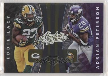 2014 Panini Absolute - Quads #11 - Eddie Lacy, Adrian Peterson, Matt Forte, Reggie Bush