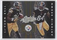 Le'Veon Bell, Antonio Brown, Ben Roethlisberger, Heath Miller