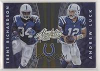 Trent Richardson, Andrew Luck, Hakeem Nicks, Reggie Wayne