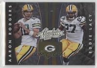 Aaron Rodgers, Eddie Lacy, Jordy Nelson, Randall Cobb