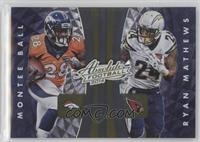 Montee Ball, Ryan Mathews, Jamaal Charles, Darren McFadden