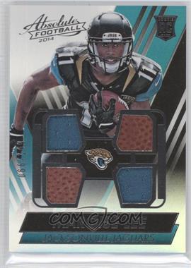 2014 Panini Absolute - Rookie Jersey - Ball #ML - Marqise Lee /149