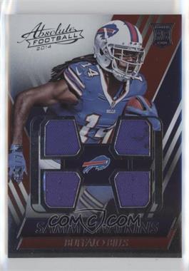 2014 Panini Absolute - Rookie Jersey - Quads #SW - Sammy Watkins /249