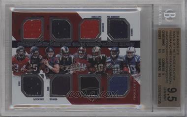 2014 Panini Absolute - Tools of the Trade 8 Player #TT8-RCS - Devonta Freeman, Ka'Deem Carey, Tom Savage, Tre Mason, Charles Sims, Brandin Cooks, Paul Richardson, Donte Moncrief /249 [BGS 9.5 GEM MINT]