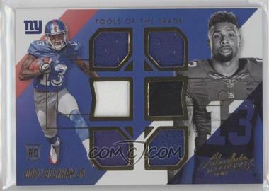 2014 Panini Absolute - Tools of the Trade Complete Rookies - Spectrum Gold #OB - Odell Beckham Jr. /49