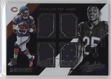 2014 Panini Absolute - Tools of the Trade Quad Rookies #Q-KC - Ka'Deem Carey /249