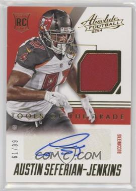 2014 Panini Absolute - Tools of the Trade Rookie Signatures #TTRS-AJ.2 - Austin Seferian-Jenkins /99