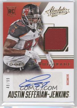 2014 Panini Absolute - Tools of the Trade Rookie Signatures #TTRS-AJ.2 - Austin Seferian-Jenkins /99