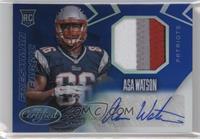 Freshman Fabric Mirror Signatures - Asa Watson #/99