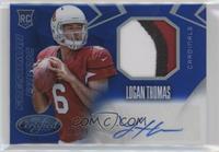 Freshman Fabric Mirror Signatures - Logan Thomas #/99