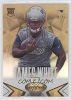 James White #/25