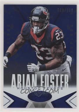 2014 Panini Certified - [Base] - Hot Box Blue Camo #39 - Arian Foster /100