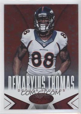 2014 Panini Certified - [Base] - Hot Box Red Camo #30 - Demaryius Thomas