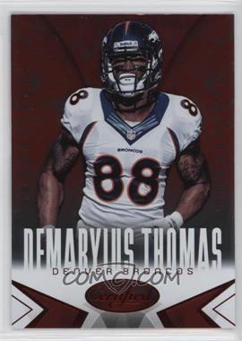 2014 Panini Certified - [Base] - Hot Box Red Camo #30 - Demaryius Thomas