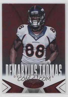 2014 Panini Certified - [Base] - Hot Box Red Camo #30 - Demaryius Thomas