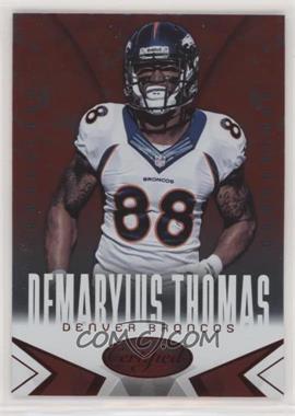 2014 Panini Certified - [Base] - Hot Box Red Camo #30 - Demaryius Thomas