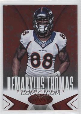 2014 Panini Certified - [Base] - Hot Box Red Camo #30 - Demaryius Thomas