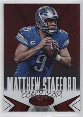 2014 Panini Certified - [Base] - Hot Box Red Camo #33 - Matthew Stafford