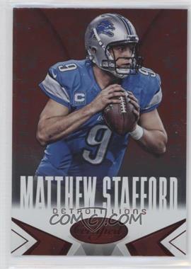 2014 Panini Certified - [Base] - Hot Box Red Camo #33 - Matthew Stafford