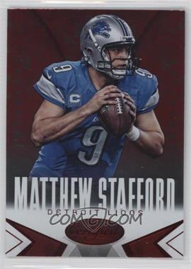 2014 Panini Certified - [Base] - Hot Box Red Camo #33 - Matthew Stafford