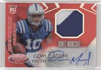 Freshman Fabric Mirror Signatures - Donte Moncrief #/249