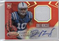 Freshman Fabric Mirror Signatures - Donte Moncrief #/249