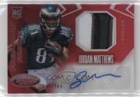 Freshman Fabric Mirror Signatures - Jordan Matthews #/249