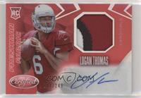 Freshman Fabric Mirror Signatures - Logan Thomas #/249