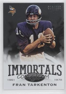 2014 Panini Certified - [Base] #185 - Fran Tarkenton /999