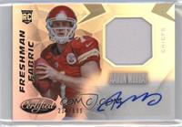 Freshman Fabric Mirror Signatures - Aaron Murray #/699