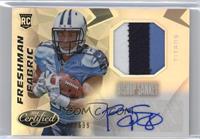 Freshman Fabric Mirror Signatures - Bishop Sankey #/699