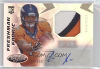 Freshman Fabric Mirror Signatures - Cody Latimer #/699