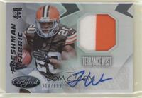 Freshman Fabric Mirror Signatures - Terrance West #/699