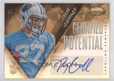 2014 Panini Certified - Certified Potential Mirror Signatures - Gold #P-TG - Tyler Gaffney /10