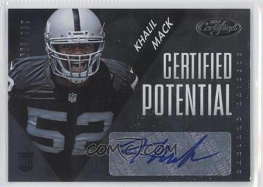 2014 Panini Certified - Certified Potential Mirror Signatures #P-KM - Khalil Mack /399