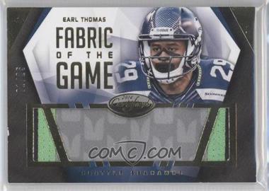 2014 Panini Certified - Fabric of the Game - Prime #F-ET - Earl Thomas /25