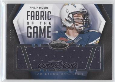 2014 Panini Certified - Fabric of the Game #F-PR - Philip Rivers /99