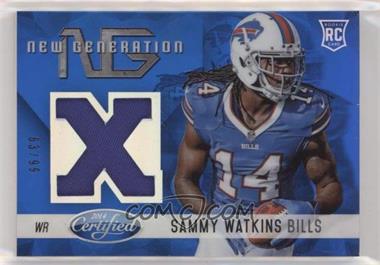2014 Panini Certified - New Generation Mirror Materials - Blue #NG-SW - Sammy Watkins /99 [EX to NM]