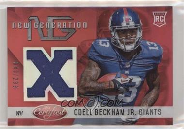 2014 Panini Certified - New Generation Mirror Materials - Red #NG-OB - Odell Beckham Jr. /299