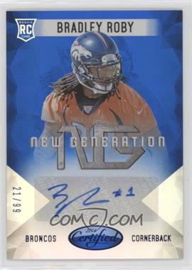 2014 Panini Certified - New Generation Mirror Signatures - Blue #NG-BR - Bradley Roby /99