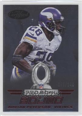 2014 Panini Certified - Pro Bowl Bound - Red #PB7 - Adrian Peterson /249