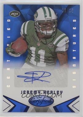 2014 Panini Certified - Signatures - Mirror Blue #S-JK - Jeremy Kerley /25