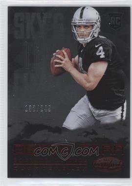 2014 Panini Certified - Sky's the Limit - Red #SKY8 - Derek Carr /249