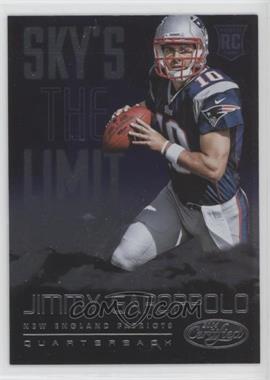 2014 Panini Certified - Sky's the Limit #SKY7 - Jimmy Garoppolo