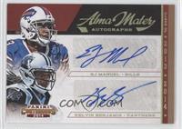 EJ Manuel, Kelvin Benjamin #/25